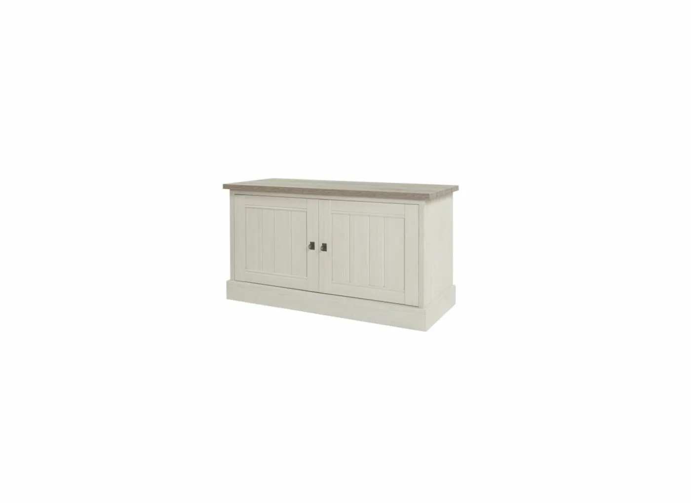 Tv-meubel 122cm - decor - lariks & bruine eik