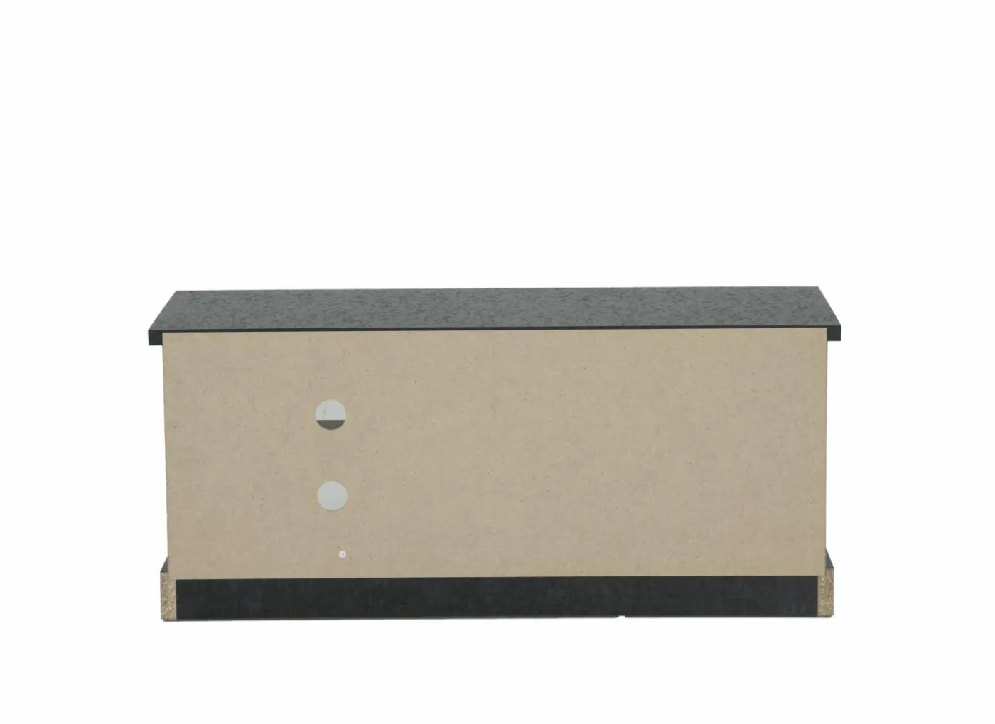 Tv-meubel Etienne 132cm - decor - industriële eik & zwart