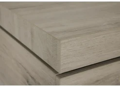 Tv-meubel Etna 125cm - decor - millenium eik & lichtgrijs