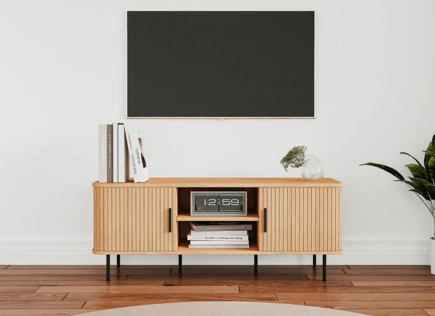 Tv-meubel Kajsa 56A 120x40x45cm - decor - eik