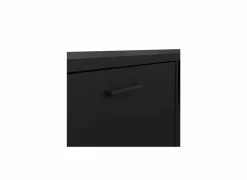 Tv-meubel Media 177cm - melamine - zwart