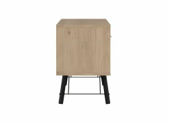 Tv-meubel Ry 151cm - decor - bruin & zwart