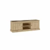 Tv-meubel Valencia 155cm - melamine - lichte eik