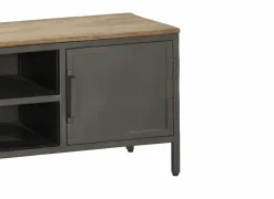 Tv-meubel Zarathustra hout metaal 138cm