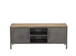 Tv-meubel Zarathustra hout metaal 138cm