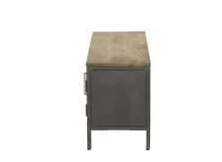 Tv-meubel Zarathustra hout metaal 138cm