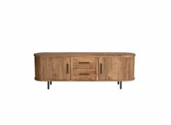 Tv-meubel Zeppelin 180cm - mango massief - bruin