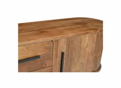 Tv-meubel Zeppelin 180cm - mango massief - bruin
