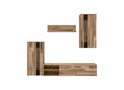 Tv-wandmeubel 213cm - decor - artisanale eik