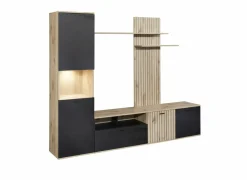Tv-wandmeubel Silver 235cm - decor - naturel