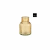 Vaas Ambre H20cm - glas - lichtbruin