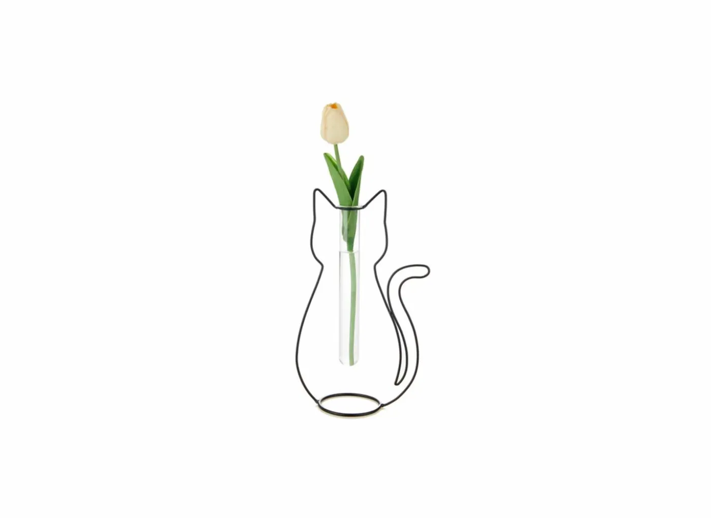Vaas Cat Silhouette H34cm