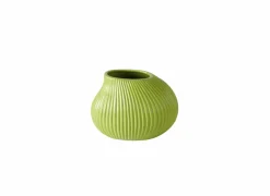 Vaas Porty H14cm - keramiek - mat groen