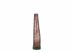 Vaas Twig H40cm - glas - bordeauxrood