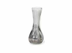 Vaas Ø9x17cm - glas - smoke
