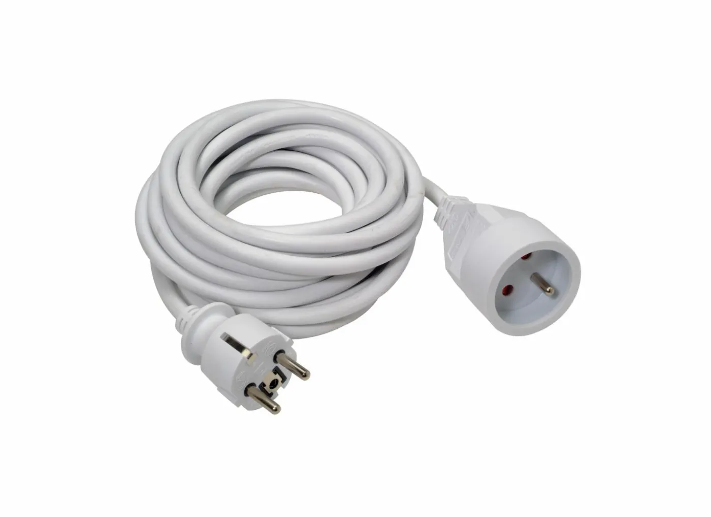 Verlengkabel 10m wit