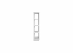 Vitrinekast Arles 56cm - melamine - wit