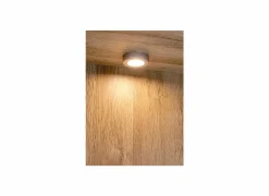 Vitrinekast 108cm - decor - French oak & grijs