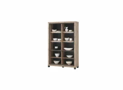Vitrinekast Elegance 133cm - decor - canada oak
