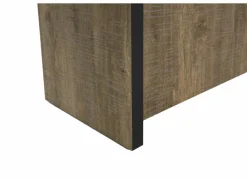 Vitrinekast Esther 110cm - decor - industrial oak