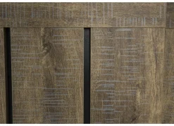 Vitrinekast Etienne 135cm - decor - industrial oak