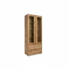 Vitrinekast Image 80cm - decor - honing eik