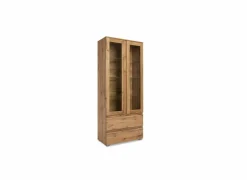 Vitrinekast Image 80cm - decor - honing eik