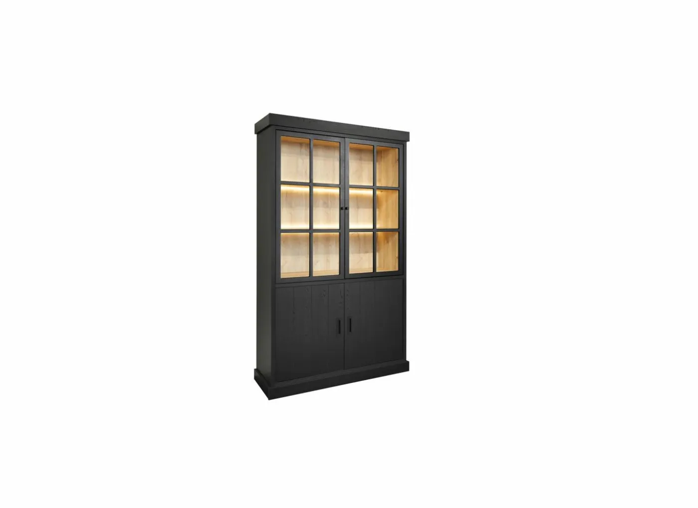 Vitrinekast Raphael 122cm - melamine - NOX