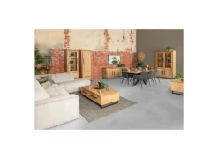 Vitrinekast Rimini 65cm - lamulux - mango