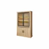Vitrinekast Tibo 135cm - decor - French oak