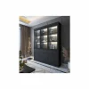 Vitrinekast Valencia 182cm - melamine - zwarte eik