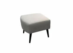 Voetenbank Canto 52x50x43cm - stof - nature