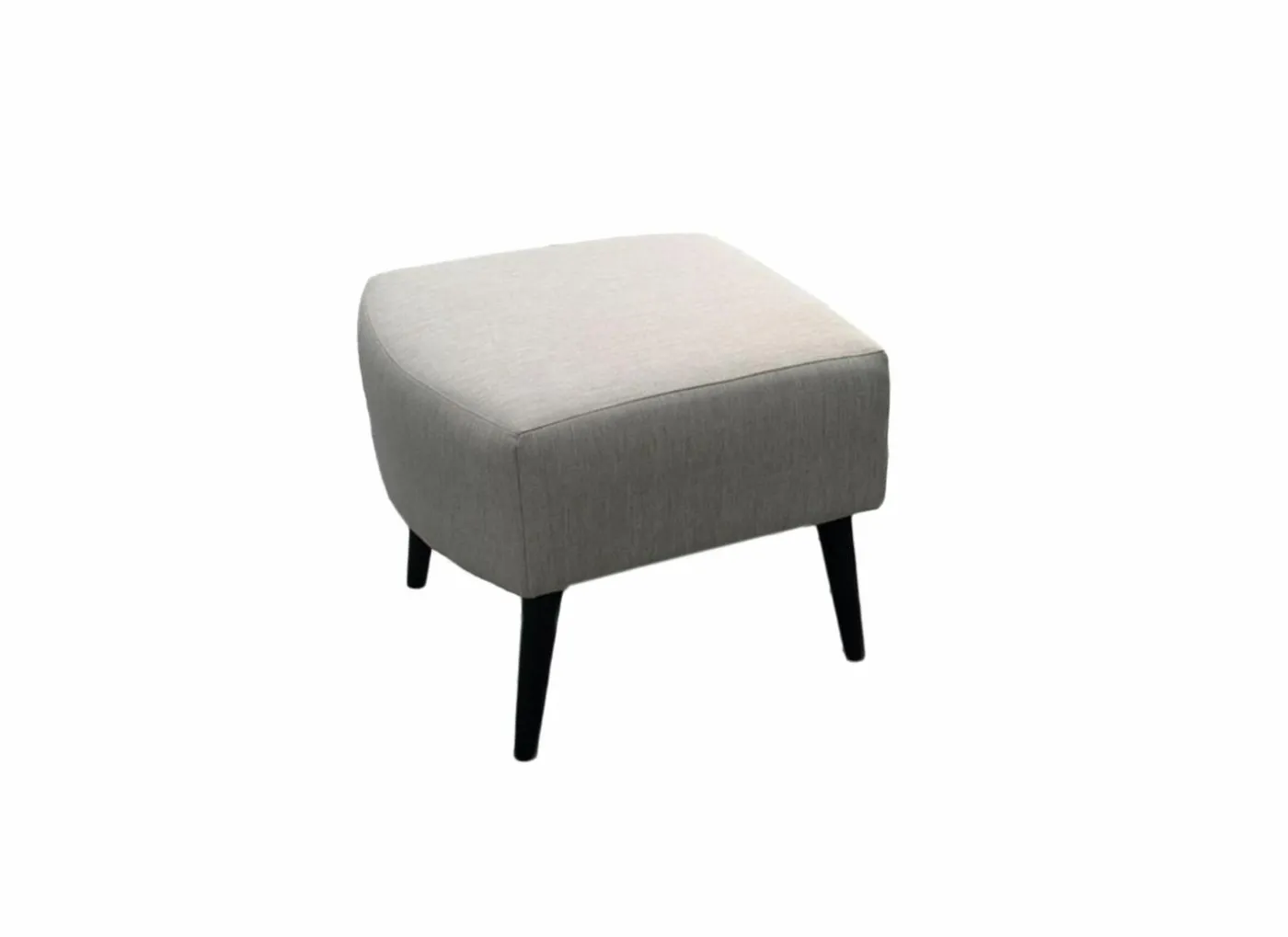 Voetenbank Canto 52x50x43cm - stof - nature