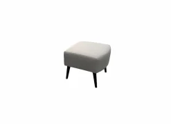 Voetenbank Canto 52x50x43cm - stof - nature