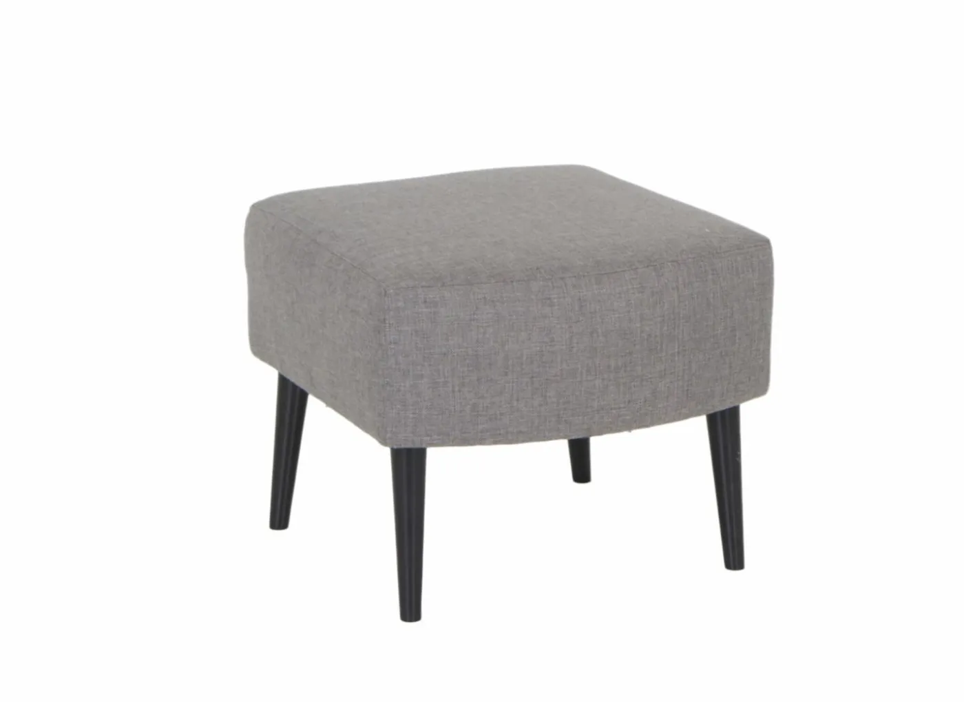Voetenbank Canto 52x50x43cm - stof - taupe