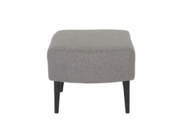 Voetenbank Canto 52x50x43cm - stof - taupe
