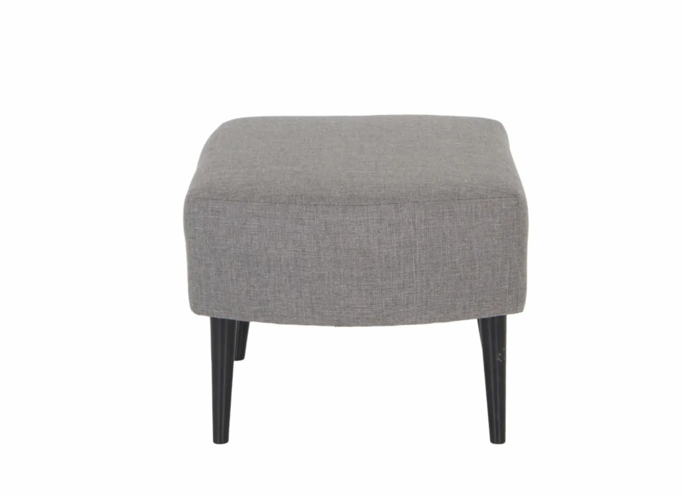 Voetenbank Canto 52x50x43cm - stof - taupe