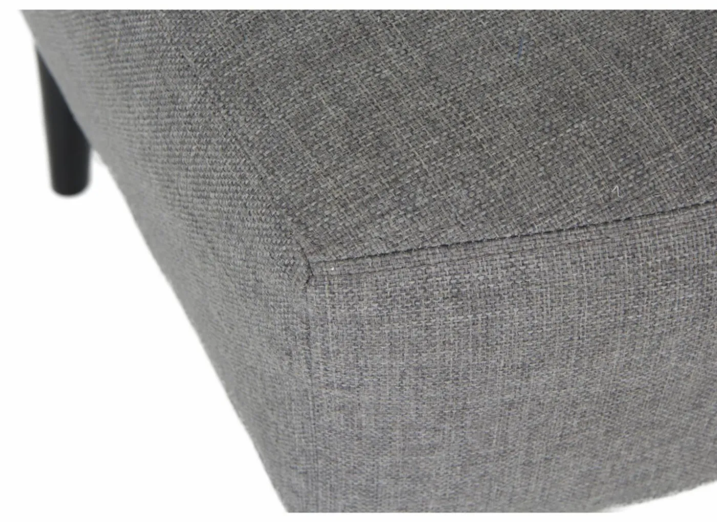 Voetenbank Canto 52x50x43cm - stof - taupe