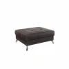 Voetenbank San Francisco 103x86cm stof taupe