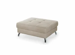 Voetenbank San Francisco 103x86cm stof beige