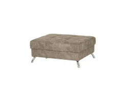 Voetenbank San Francisco 103x86cm stof taupe