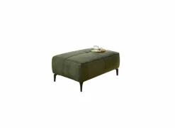 Voetenbank Saulo 114x81cm stof groen