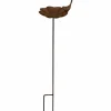 Vogelbad H91cm - gietijzer - roest