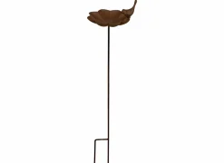 Vogelbad H91cm - gietijzer - roest