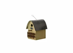 Vogelhuisje groen oranje geel