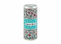 Voorraadpot Deco Fleuries Ø8,5x21,5cm - metaal - multicolor