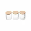 Voorraadpot 0,35L set van 3