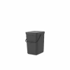 Vuilbak Sort & Go Brabantia 25L grijs