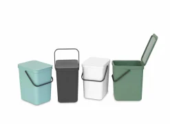 Vuilbak Sort & Go Brabantia 25L grijs