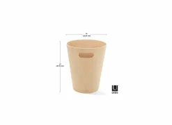 Vuilnisbak Woodrow 7,5L naturel